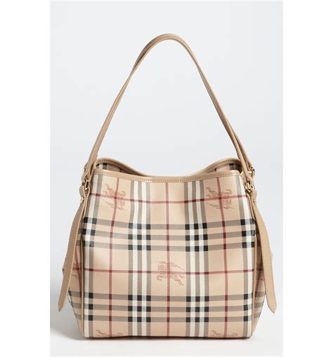 buy burberry haymarket check tote